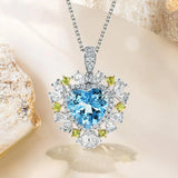 Heart Necklace Loves You at First Sight Women's Jewelry Wedding Gift
