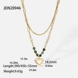 Double Layer Women Necklace Choker Holiday Jewelry