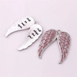 Women Necklace Pendant Archangel Wing Romantic Letter Pendant