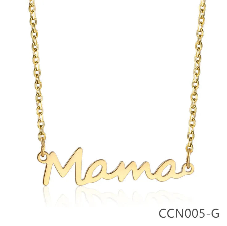 Letter Women Necklace Pendant CCN005