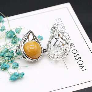 Flower Cage Pendant for Jewelry Making DIY