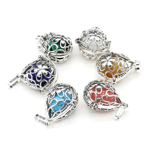 Flower Cage Pendant for Jewelry Making DIY