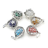 Flower Cage Pendant for Jewelry Making DIY