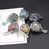 Flower Cage Pendant for Jewelry Making DIY