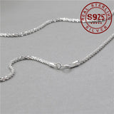 925 Sterling Silver Necklace for Women Choker Jewelry Birthday Gift