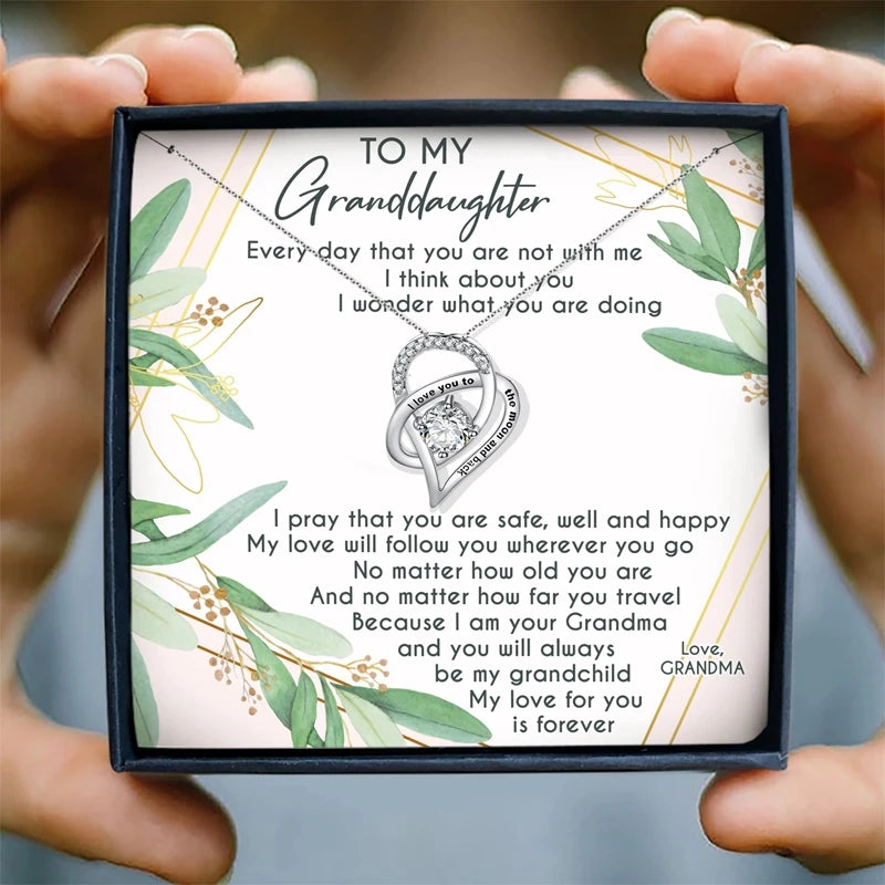 Granddaughter Gift from Grandma Necklace Choker Jewelry