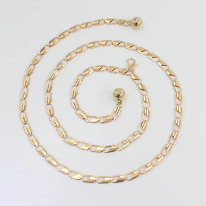 Women Metal Hook Adjustable Waist Chain All-Match Decorative Dress Belt