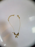 Women Summer Gemstone Anklet Chain Foot Jewelry