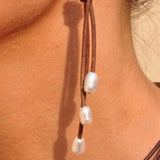 Bohemian Pearl Dangle Earrings for Women, Classic Brincos Female Gift