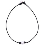 Pearl Necklace Leather Classic High Jewelry Gift Party Pendant Choker