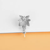 925 Sterling Silver Pearl Bead Pendant Semi Mount CZ Jewelry Setting