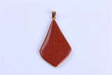 Mix Stone Smooth Crystal Pendants for Women DIY Necklace Supplies