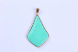 Mix Stone Smooth Crystal Pendants for Women DIY Necklace Supplies