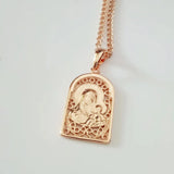 Religious Orthodox Pendant 585 Necklace Pendants Women Men Jewelry