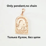Religious Orthodox Pendant 585 Necklace Pendants Women Men Jewelry