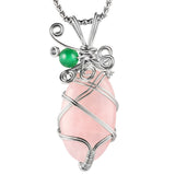 Women Pendants Healing Crystal Reiki Chakra Jewelry Making