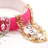 Double Layer Anklet Chain For Women Personality Jewelry