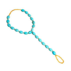 Rice Beads Texture Anklet Chain For Women Jewelry Accessories