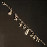 Turtle Shell Beach Anklet Sweet Summer Chain for Women Anklet Jewelry