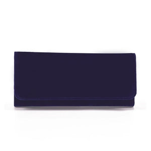 Velvet Jewelry Storage Roll Bag for Necklaces Rings Bracelets