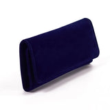Velvet Jewelry Storage Roll Bag Organizer for Travel