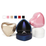 Women Portable LED Light Rings Jewelry Display Box Organizer Case