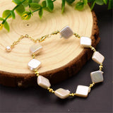 Natural Baroque Freshwater Pearl Wedding Party Bracelet