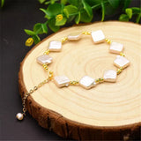 Natural Baroque Freshwater Pearl Wedding Party Bracelet