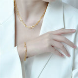 Real S925 Sterling Silver Necklace For Women Wedding Party