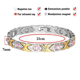 Women Magnetic Therapy Bangle for Weight Loss & Pain Relief