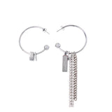 Rhinestone Eddie Hoop Earrings 18k PLATED