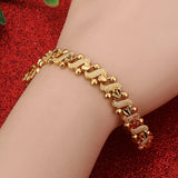 Romantic Heart Bracelet Dubai Ethiopian Women Jewelry
