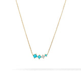 Vintage Turquoise Pendant Necklace for Women