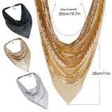 Sequin Necklace for Women Party Banquet Adjustable Collar