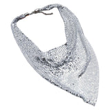 Sequin Necklace for Women Party Banquet Adjustable Collar