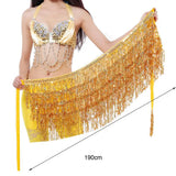 Women Sexy Belly Dance Hip Scarf Accessories Belt Skirt