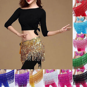 Women Sexy Belly Dance Hip Scarf Accessories Belt Skirt