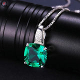 Green Crystal Jewelry Set: Ring, Earrings, Pendant Necklace