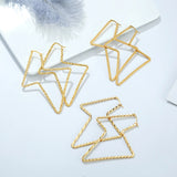 Women Lightning Hoop Earrings Punk Ear Jewelry for Girlfriend
