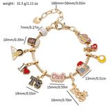 Singer Charm Bracelet Music Album Pendants Dangle Bangle