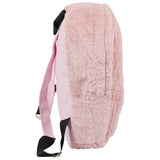 Women Soft Faux Fur Plush Backpack Shoulder Bag Fluffy School Bag
