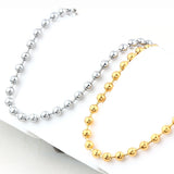 Stainless Steel Bead Bracelet Women's/Men's Jewelry