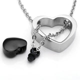 Heart Urn Necklace for Ashes - Cremation Jewelry