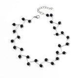 Crystal Pendant Butterfly Necklace for Women