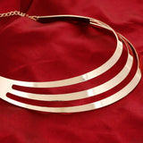 Women Charm Choker Necklace Punk Collar Jewelry