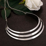 Women Charm Choker Necklace Punk Collar Jewelry