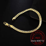 Sterling Silver Bracelet 5MM Snake Chain