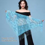Women Tassels Hip Scarf Belly Dance Belt Waist Chain Dancer Skirt