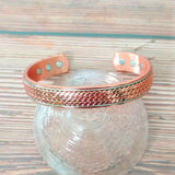 Tibetan Copper Magnetic Healing Bracelet for Men and Women