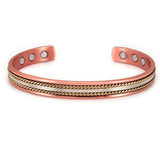 Tibetan Copper Magnetic Healing Bracelet for Men and Women